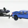 Maisto Ford F-150 SVT Raptor, blau/schwarz, 2021, 1:64, Hot