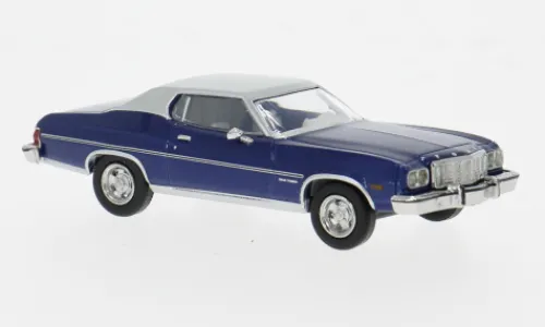 Brekina Ford Gran Torino, dunkelblau/hellgrau, 1976, 1:87, Online
