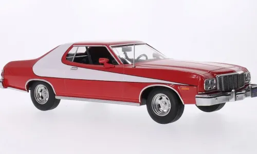 MCG Ford Gran Torino, rot/weiss, 1975, 1:18, Outlet