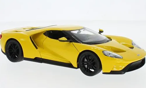 Welly Ford GT, gelb, 2017, 1:24, New