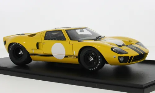 Solido Ford GT40 Mk I, gelb/schwarz, 1968, 1:18, Discount