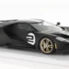 TrueScale Miniatures Ford GT, schwarz, 2017, Heritage Edition, #2, 1:43, Sale