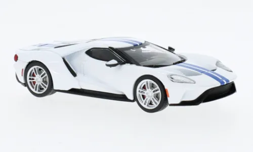 IXO Ford GT, weiss/blau, 2017, 1:43, Discount