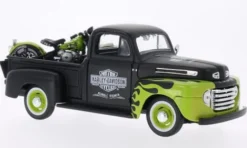 Maisto Ford + Harley Davidson F-1 Pickup + FL Panhead, 1948, Harley-Davidson, 1:24,