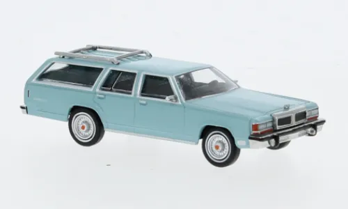 Brekina Ford LTD Station Wagon, hellblau, 1979, 1:87,