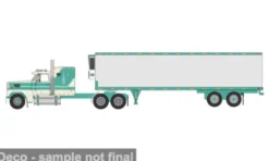 IXO America Ford LTL-9000, türkis/beige, 1978, 1:64, New