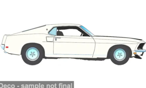 ACME Ford Mustang Boss 429, weiss, 1969, 1:18, New