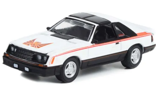 Greenlight Ford Mustang Cobra, weiss/Dekor, 1981, 1:64, Online