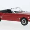 Norev Ford Mustang Convertible, rot, 1966, 1:18, Clearance