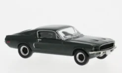 Brekina Ford Mustang Fastback, dunkelgrün, 1968, 1:87, Best