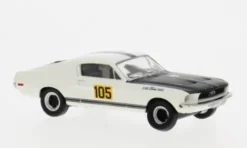 Brekina Ford Mustang Fastback, 1968, Ecurie Ford France, #105, 1:87, Online