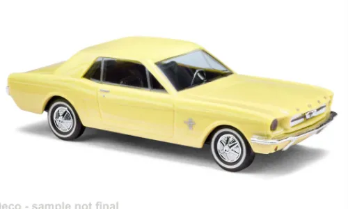 Busch Ford Mustang, gelb, 1964, 1:87, Outlet