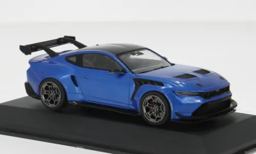 Solido Ford Mustang GTD, blau, 1:43, New