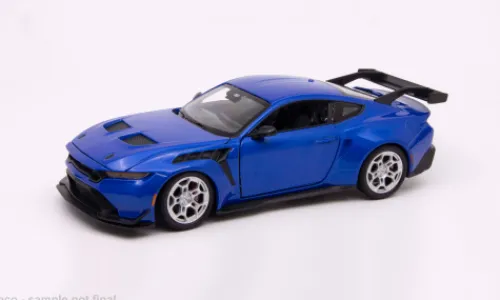 Welly Ford Mustang GTD, blau, 1:24, Outlet