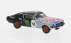 Brekina Ford Mustang, 1968, Gymkhana tribute, 1:87, Hot
