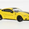Mini GT Ford Mustang LB Works, gelb/schwarz, 2015, 1:64, New