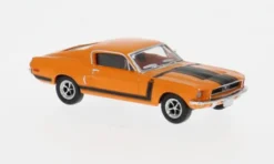 Brekina Ford Mustang, orange, 1968, 1:87, Online