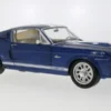 KK Scale Ford Mustang Shelby GT500, blau/weiss, 1967, 1:12,