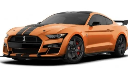 Maisto Ford Mustang Shelby GT500, orange/schwarz, 2020, 1:18, Discount