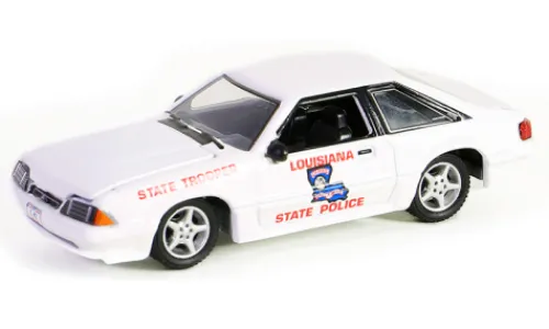 Greenlight Ford Mustang SSP, 1993, Louisiana State Police, 1:64,
