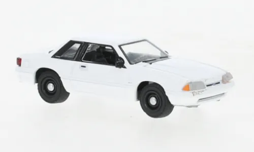 Greenlight Ford Mustang SSP, weiss, 1987, 1:64, Outlet