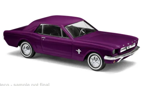 Busch Ford Mustang, violett, 1964, 1:87, New
