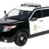 Motormax Ford Police Interceptor Utility, 2015, LAPD, 1:18, Clearance