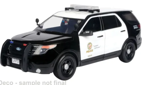 Motormax Ford Police Interceptor Utility, 2015, LAPD, 1:18, Clearance