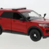 Motormax Ford Police Interceptor Utility, rot, 2022, 1:24, Sale