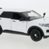 Motormax Ford Police Interceptor Utility, weiss, 2022, 1:24, Outlet