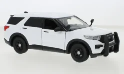 Motormax Ford Police Interceptor Utility, weiss, 2022, 1:24, Outlet