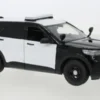 Motormax Ford Police Interceptor Utility, schwarz/weiss, 2022, 1:24, Sale