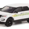 Greenlight Ford Police Interceptor Utility, 2017, City of North Pole Police (AK), 1:64, New