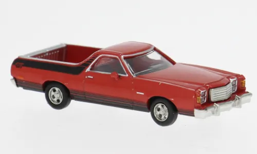 Brekina Ford Ranchero GT, rot, 1977, 1:87, Discount