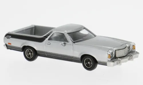Brekina Ford Ranchero GT, silber, 1977, 1:87,