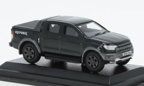 Oxford Ford Ranger Raptor, schwarz, 1:76, Outlet
