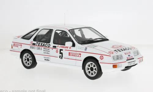 MCG Ford Sierra XR 4x4, Rally WM, Rally Monte Carlo, 1987, Texaco, #5, S.Blomqvist/B.Berglund, 1:18,