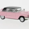 Brekina Ford Thunderbird Cabriolet, hellrosa/schwarz, 1960, 1:87, Hot