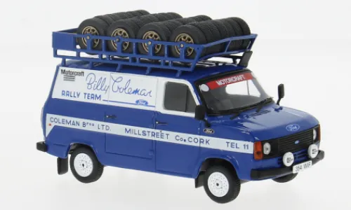 IXO Ford Transit MkI, Billy Coleman Rally Team, 1:43, Hot