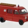 Brekina Ford Transit, rot/weiss, 1970, Feuerwehr, 1:87, Clearance