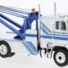 Greenlight Freightliner FLA 9664, silber/blau, 1984, 1:43, New