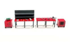 American Diorama - Garage Accessoires, 1:64, Outlet