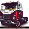IXO America GMC Astro 95, rot/weiss, 1:64,