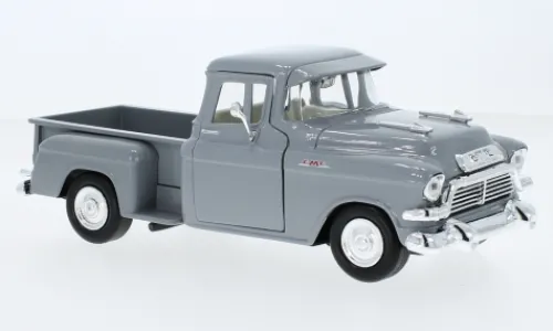 Motormax GMC Blue Chip Pick Up, grau, 1957, 1:24, Best
