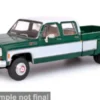 IXO America GMC Sierra Grande 3500 Crew Cab Dually, grün/weiss, 1973, 1:64,