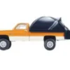 Greenlight GMC Sierra Lifted, orange/beige, 1986, 1:64, Clearance