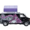 Greenlight GMC Vandura, schwarz/violett, 1978, 1:64, Hot
