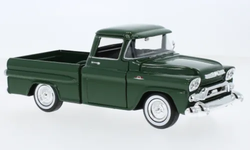 Motormax GMC 1000 Wideside, dunkelgrün, 1958, 1:24, Discount