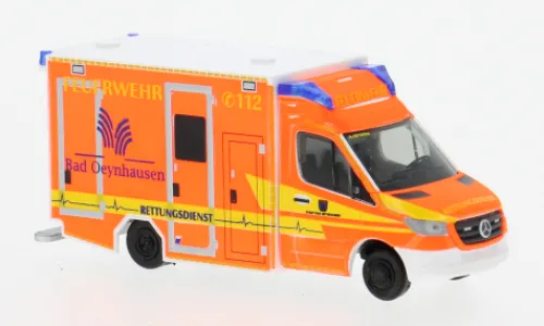 Rietze GSF RTW, 2018, FW Bad Oeynhausen, 1:87, Sale