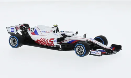 Minichamps Haas VF-21, Formel 1, GP Belgien, 2021, Uralkali Haas F1 Team, Uralkali, #47, M.Schumacher, 1:43, Sale
